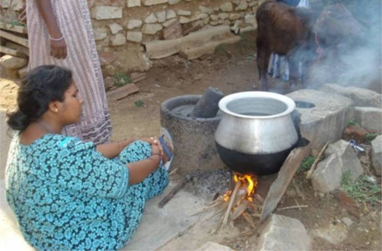 Cooking with firewood is a common health hazard for millions of women around the world