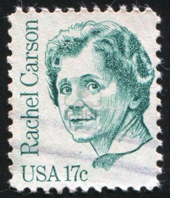 Rachel Carson on US postage stamp